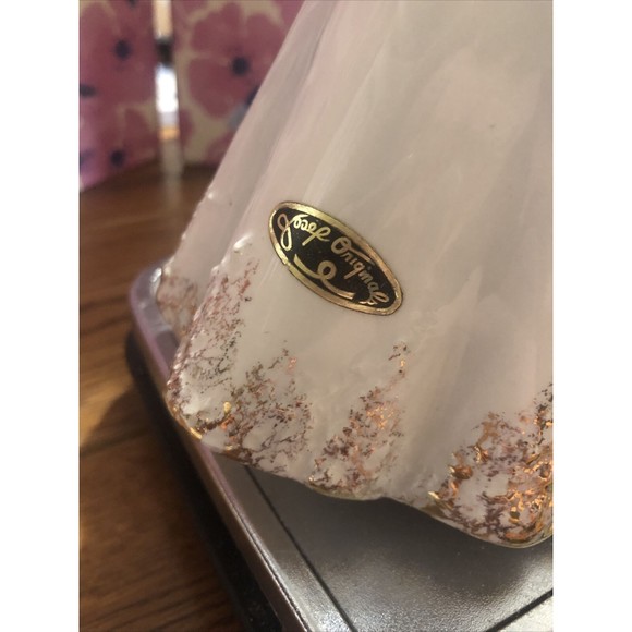 Vtg JOSEF ORIGINALS "Bride" Black Eyes Romance Series White Gown - Picture 4 of 7